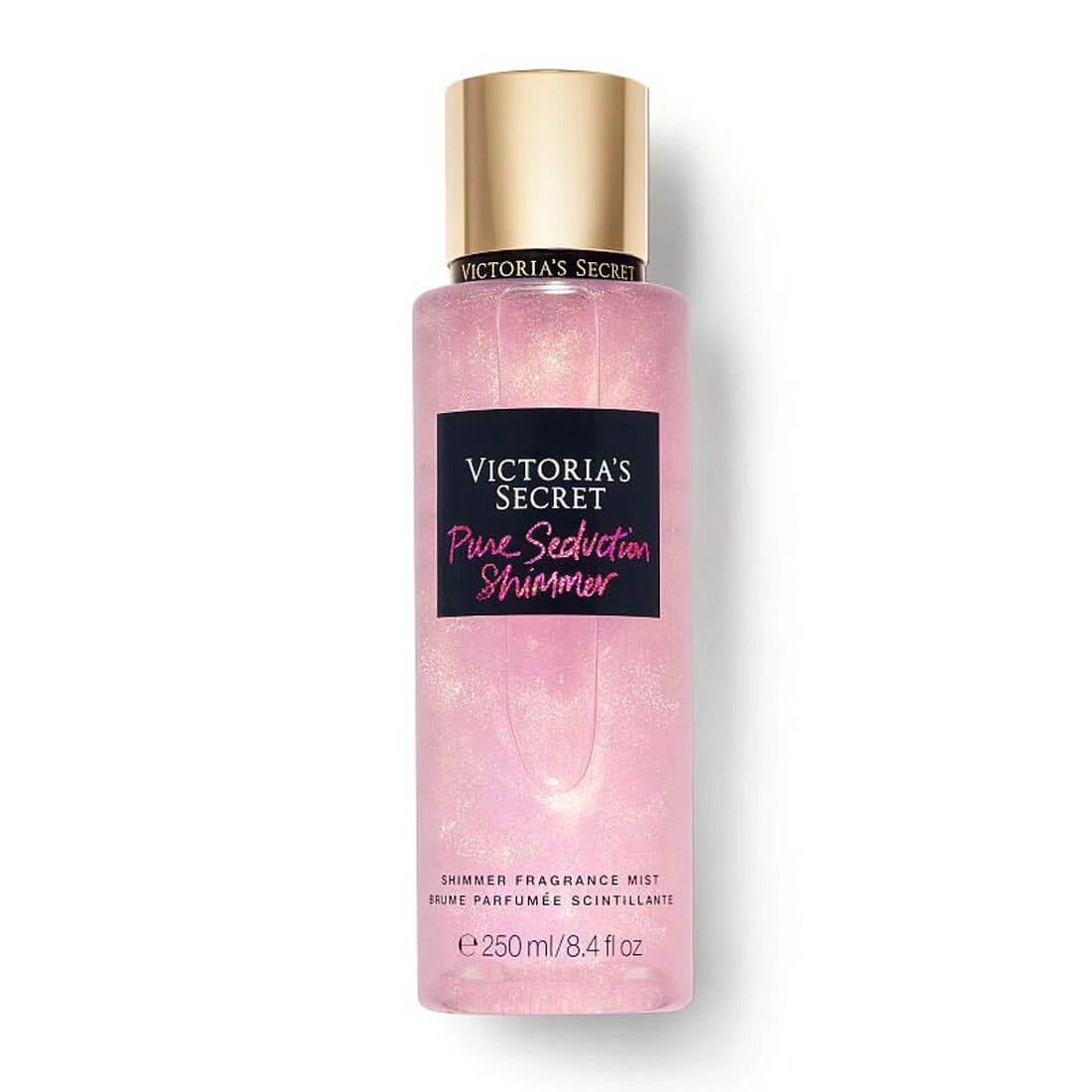 Victoria's Secret Pure Seduction Shimmer Fragrance Mist 250ml – Radiant Glow with Irresistible Scent