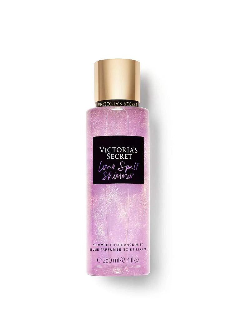 Victoria's Secret Love Spell Shimmer Fragrance Mist 250ml – Sparkling & Seductive Scent