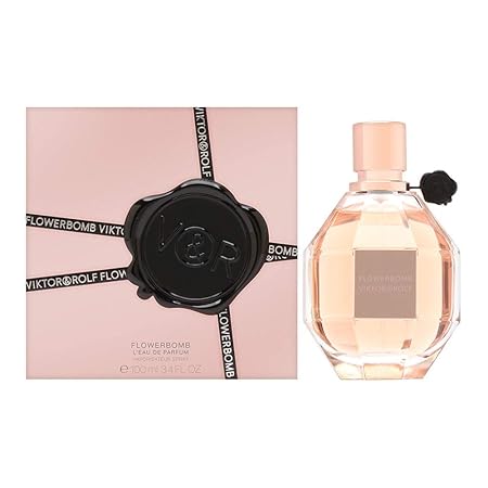 Viktor & Rolf Flowerbomb Eau de Parfum 100ml 3.4 fl oz Women’s Rich Floral Patchouli Luxury Perfume