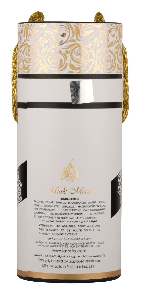 Lattafa Musk Mood Eau De Parfum 100ml – Fresh Long Lasting Perfume for Men & Women
