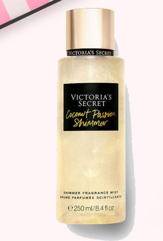Victoria's Secret Coconut Passion Shimmer Fragrance Mist 250ml – Radiant & Tropical Glow