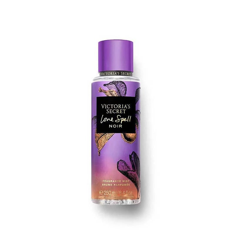 Victoria's Secret Love Spell Noir Fragrance Mist 250ml – Dark, Fruity Elegance for a Seductive Nighttime Vibe