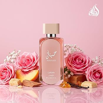 Lattafa Hayaati Florence Eau de Parfum 100ml | Floral Fruity Luxury Women’s Fragrance