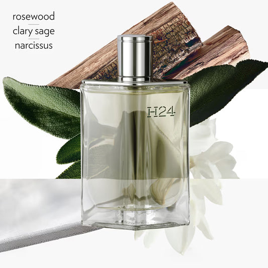 Hermès H24 Eau de Toilette for Men 100ml Fresh Green Aromatic Perfume