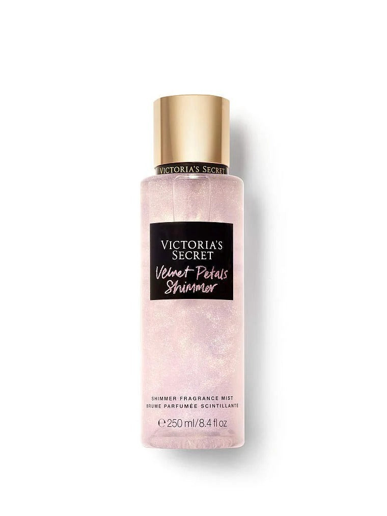 Victoria's Secret Velvet Petals Shimmer Body Mist For Her (250ml) – Sparkling Softness with Floral Warmth