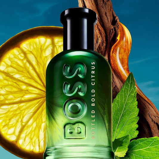Hugo Boss Bottled Bold Citrus Eau de Parfum 100ml 3.3 fl oz Men’s Fresh Citrus Woody Perfume