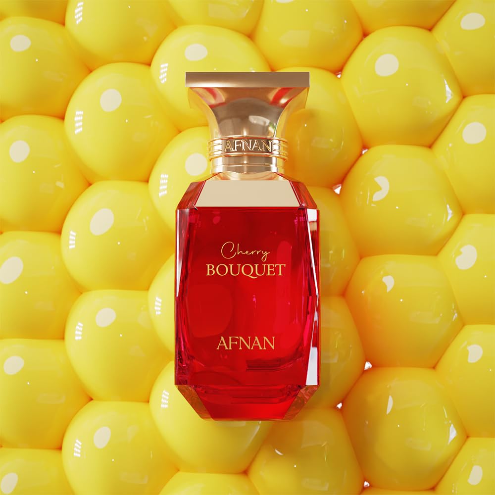 AFNAN Cherry Bouquet EDP 80ml – Sweet Fruity Floral Perfume for Women