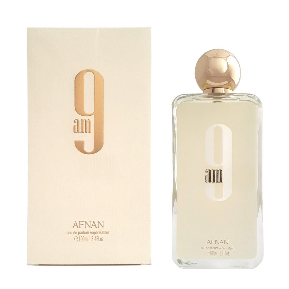 AFNAN 9AM Eau De Parfum 100ml – Bright Fruity Floral Perfume for Women