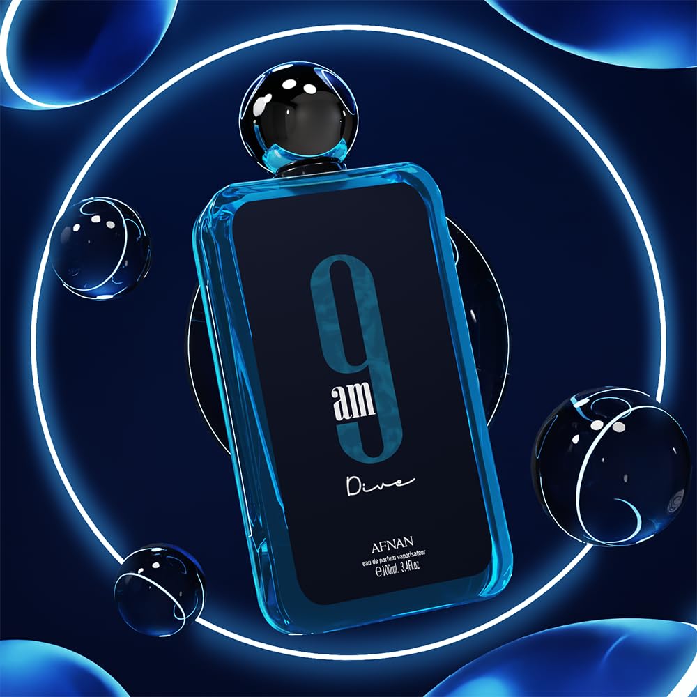AFNAN 9AM Dive For Men Long Lasting Eau De parfum - 100ml