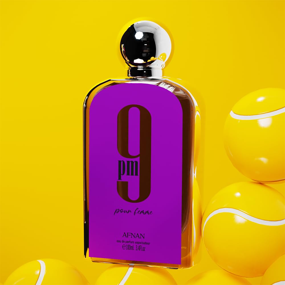 AFNAN 9PM Pour Femme EDP 100ml – Sensual Sweet Floral Perfume for Women