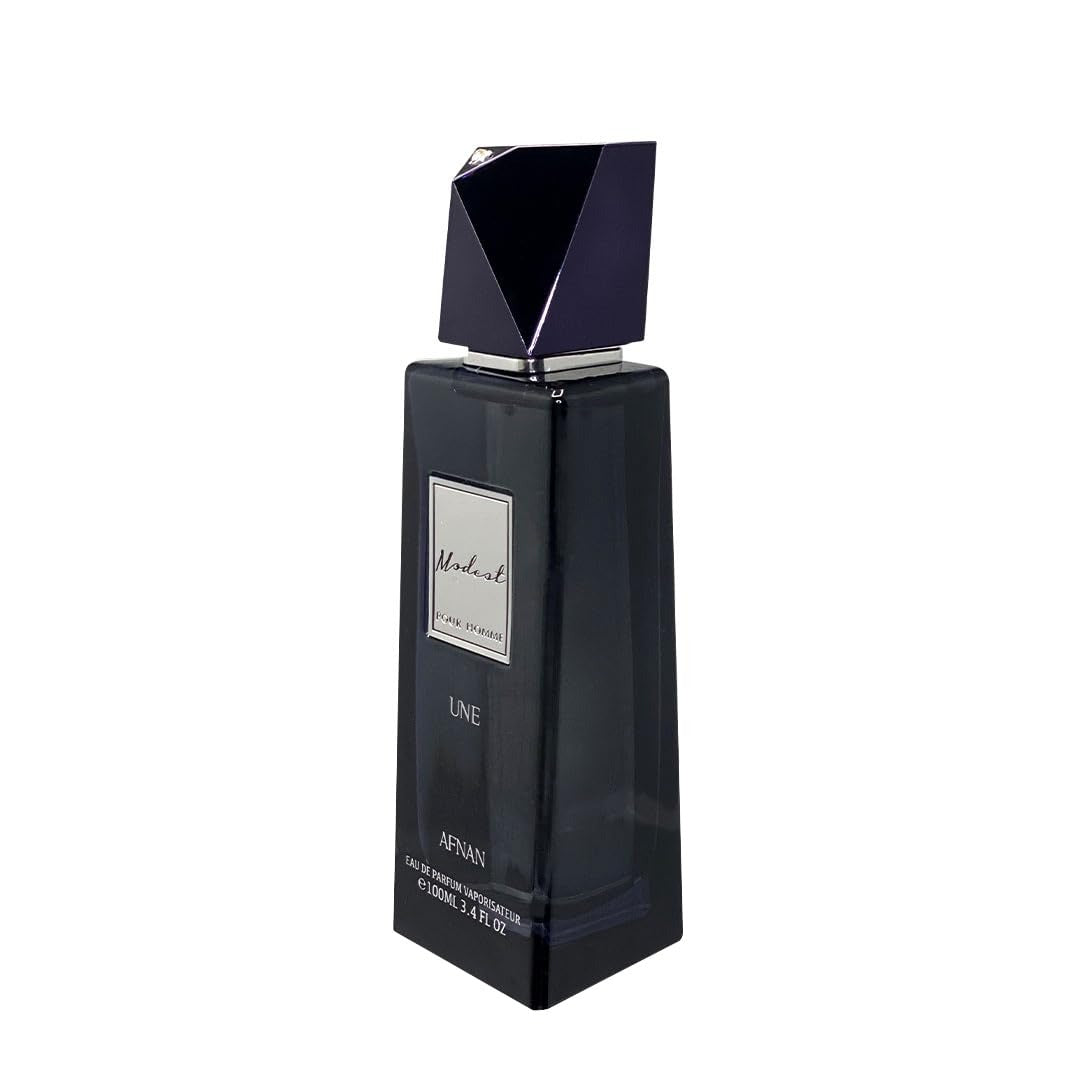 Afnan Modest Pour Homme Une EDP 100ml – Fresh Spicy Citrus Perfume for Men