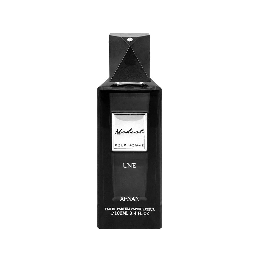 Afnan Modest Pour Homme Une EDP 100ml – Fresh Spicy Citrus Perfume for Men