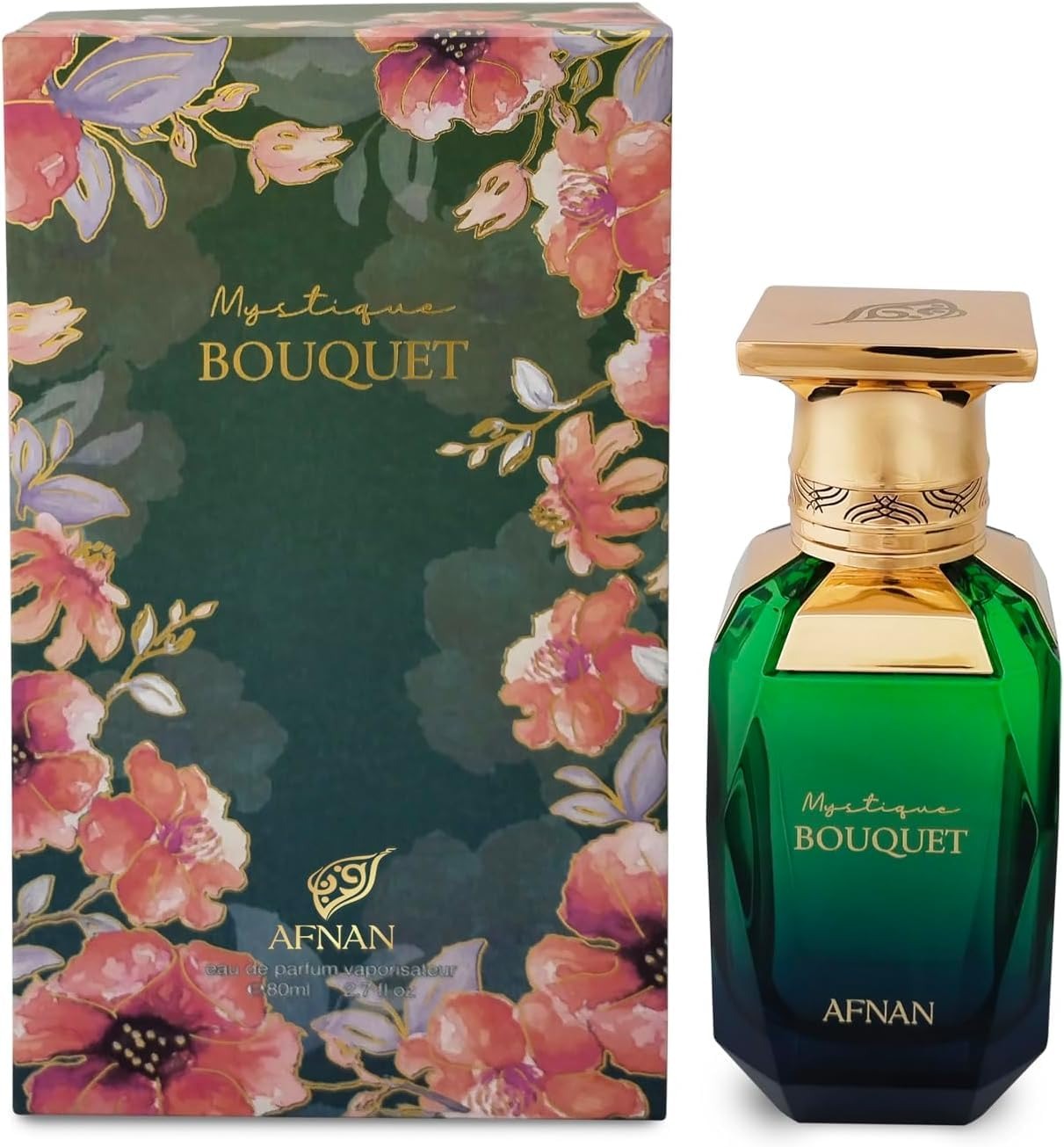 Afnan Mystique Bouquet EDP 80ml – Elegant Floral Fruity Perfume for Women