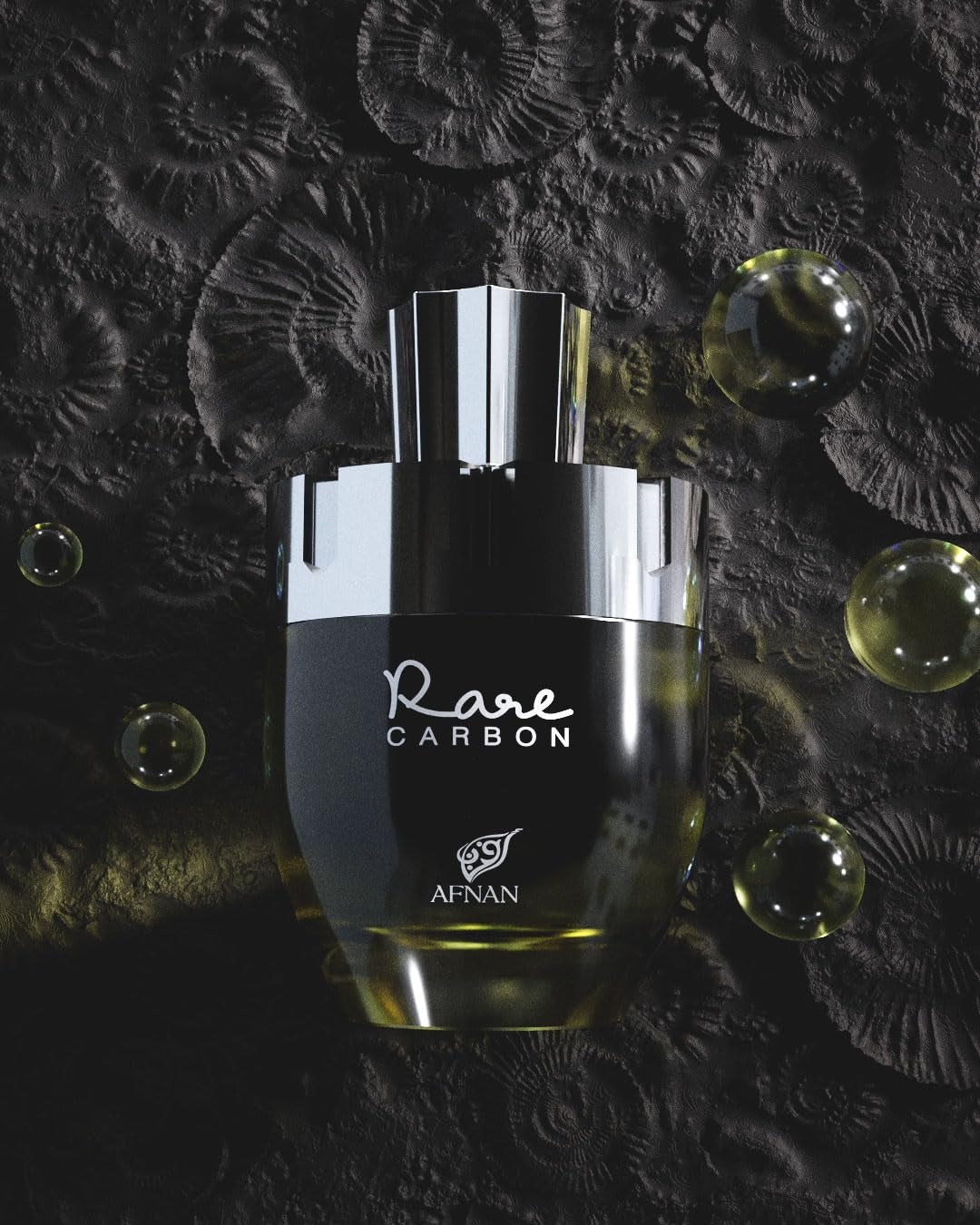 Afnan Rare Carbon EDP 100ml – Deep Woody Spicy Masculine Perfume for Men