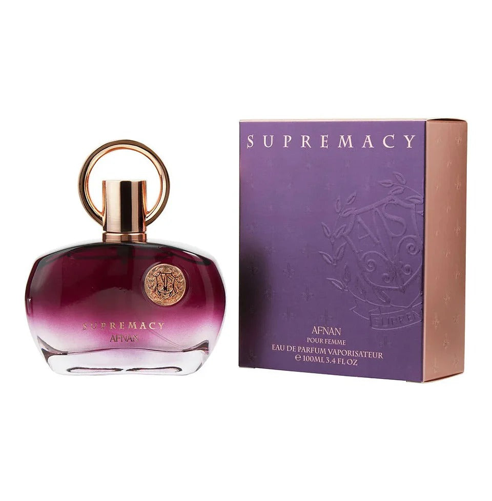 Afnan Supremacy Purple Pour Femme EDP 100ml – Sensual Floral Oriental Perfume for Women