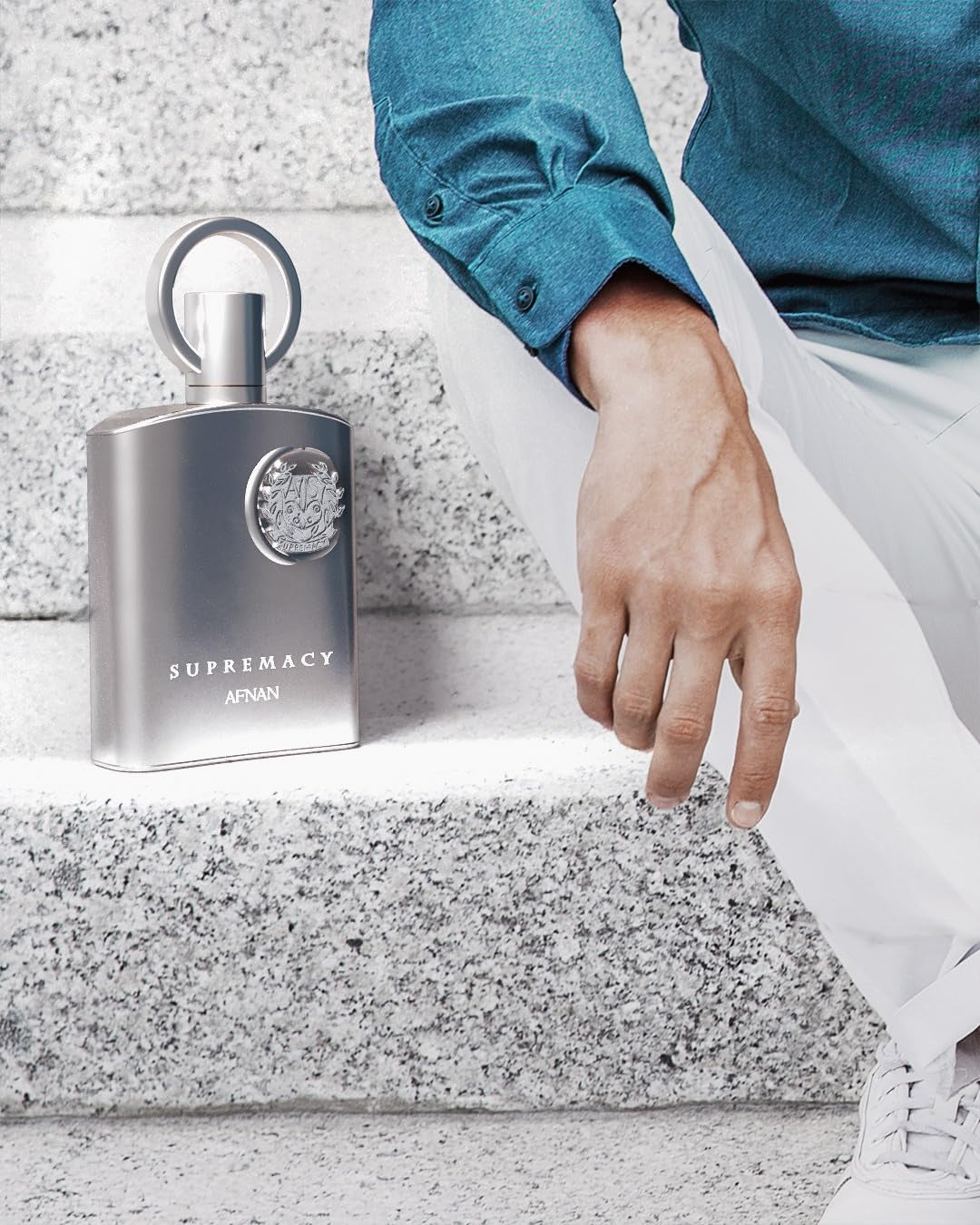 Afnan Supremacy Silver Eau De Parfum 100ml – Fresh & Masculine Perfume for Men
