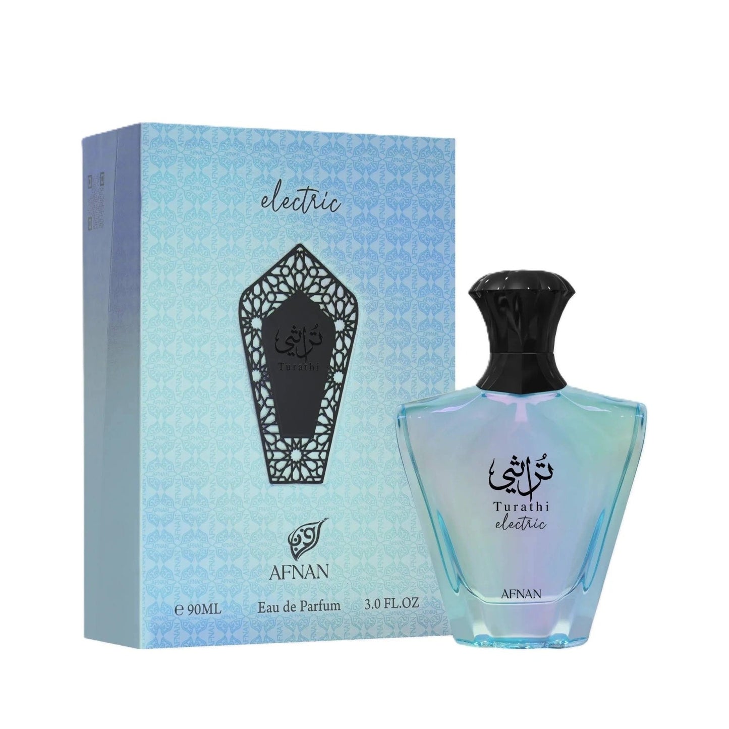 Afnan Turathi Electric Long Lasting Eau De Parfum- 90 ml for Men