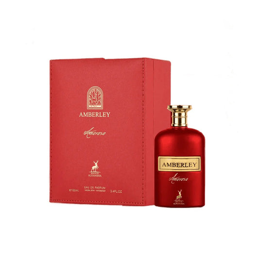 Amberley Amoroso by Maison Alhambra EDP 100ml – Luxurious Sweet Amber Unisex Perfume