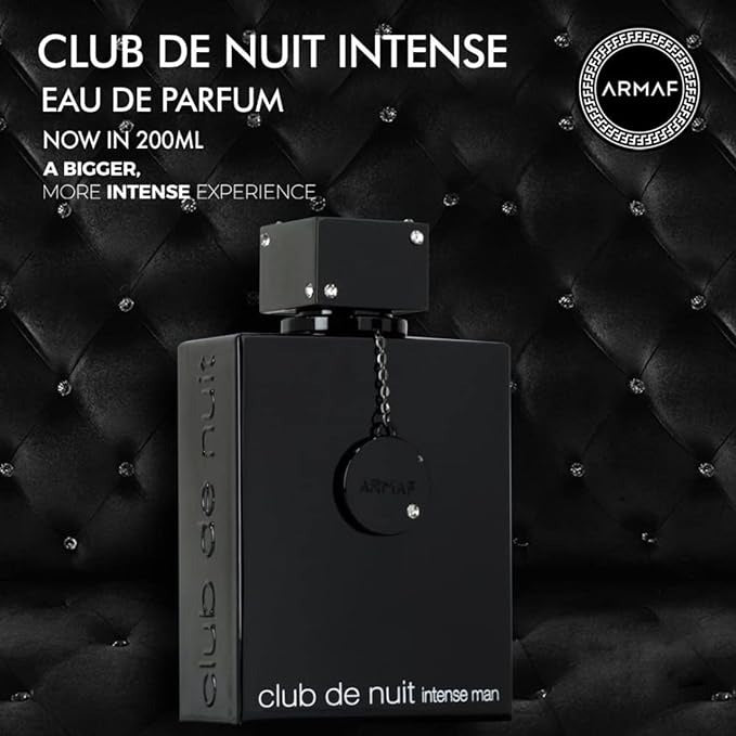 Armaf Club De Nuit Intense EDP for Men 200ml – Woody Spicy Luxury Fragrance