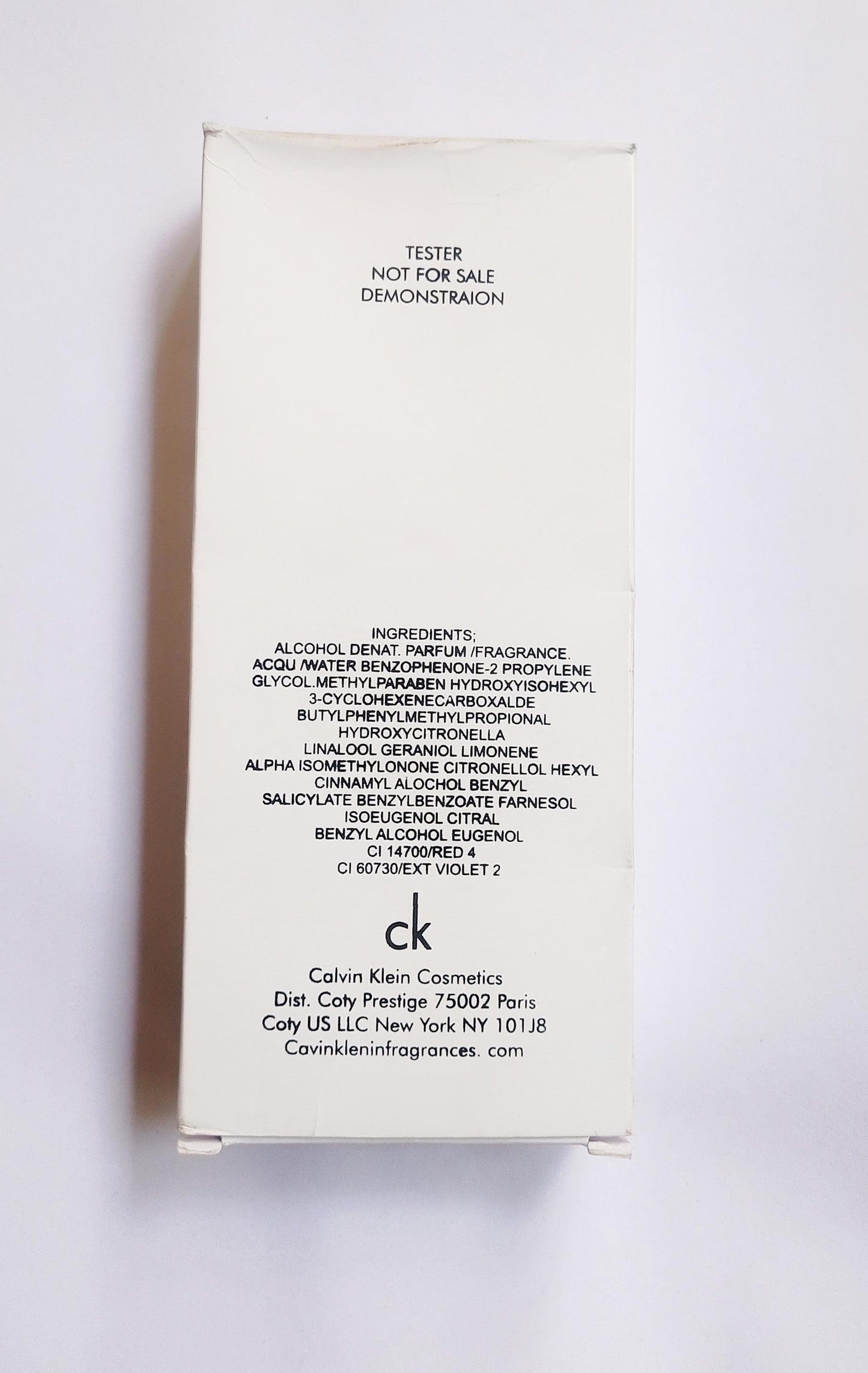 Calvin Klein One Shock For Her EDT 200ml Tester – Sweet Oriental Floral Perfume for Women