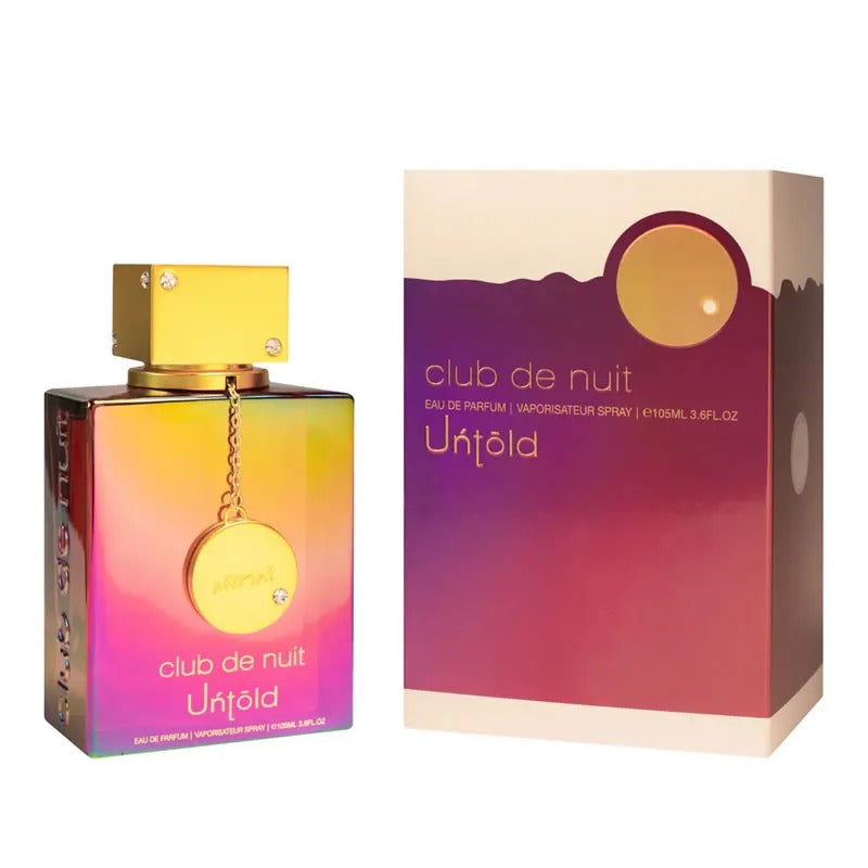 Armaf Club De Nuit Untold Eau De Parfum 105ml for Men & Women – Unisex Long-Lasting Fragrance