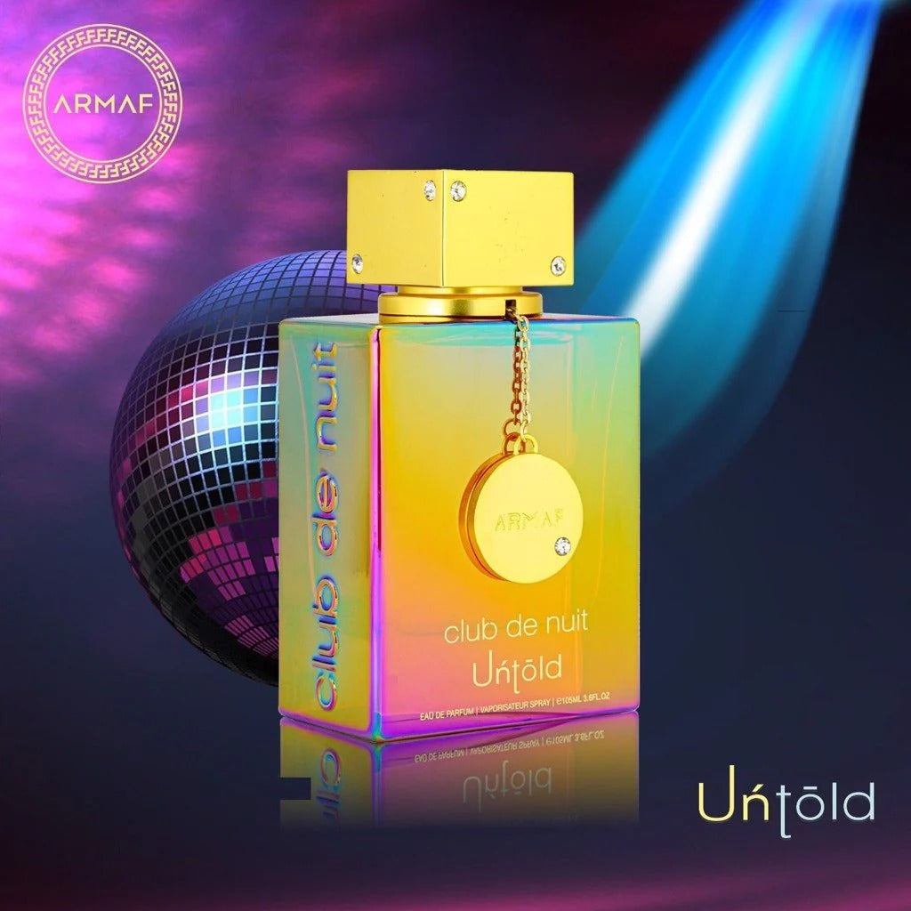 Armaf Club De Nuit Untold Eau De Parfum 105ml for Men & Women – Unisex Long-Lasting Fragrance