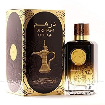Ard Al Zaafaran Dirham Oud Eau De Parfum 100ml – Long-Lasting Unisex Oriental Woody Fragrance