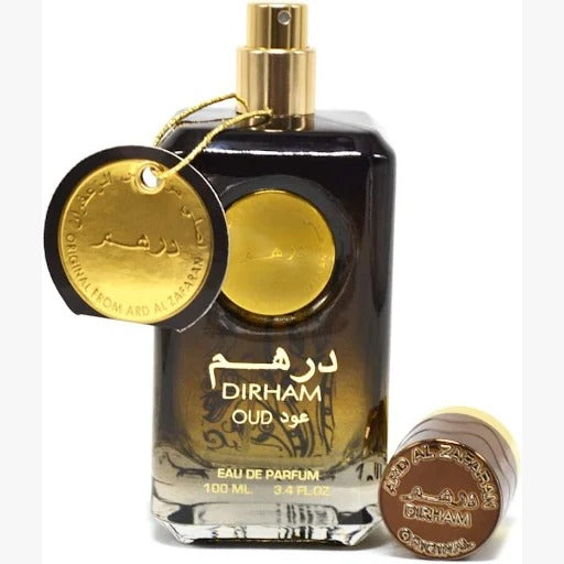 Ard Al Zaafaran Dirham Oud Eau De Parfum 100ml – Long-Lasting Unisex Oriental Woody Fragrance
