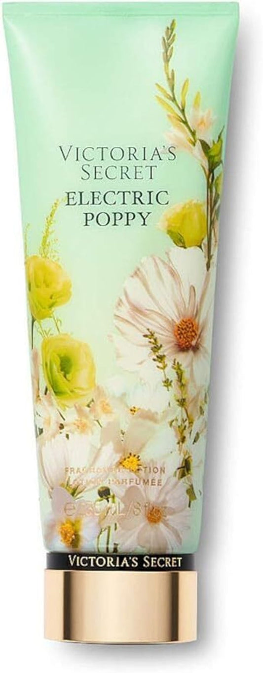 Victoria’s Secret Electric Poppy Body Lotion 236ml – Fresh & Floral Energizing Hydration