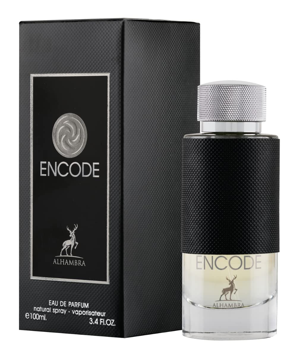 Maison Alhambra Encode Eau De Parfum – Bold & Masculine Woody Amber Fragrance for Men 100ml