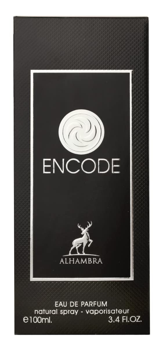 Maison Alhambra Encode Eau De Parfum – Bold & Masculine Woody Amber Fragrance for Men 100ml