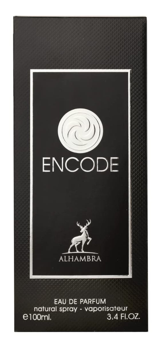 Maison Alhambra Encode Eau De Parfum – Bold & Masculine Woody Amber Fragrance for Men 100ml
