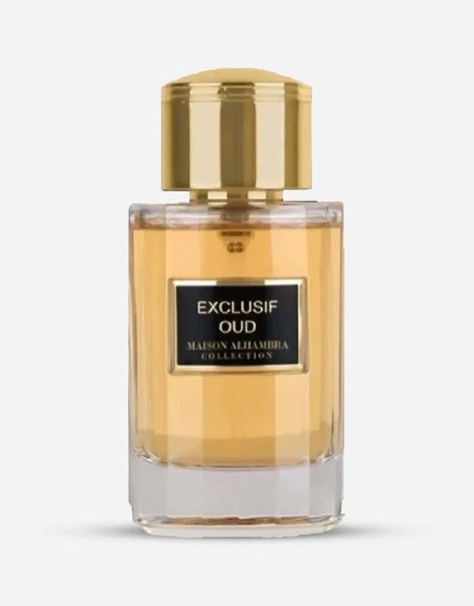 Maison Alhambra Exclusif Oud Eau De Parfum – Bold Woody Oriental Perfume for Men & Women 100ml