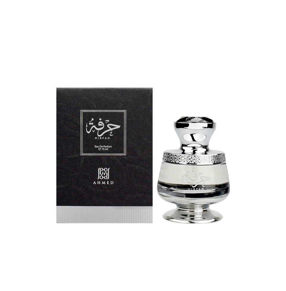 Ahmad Al Maghrabi Hirfah Eau De Parfum 75ml – Long-Lasting Oriental Woody Unisex Perfume