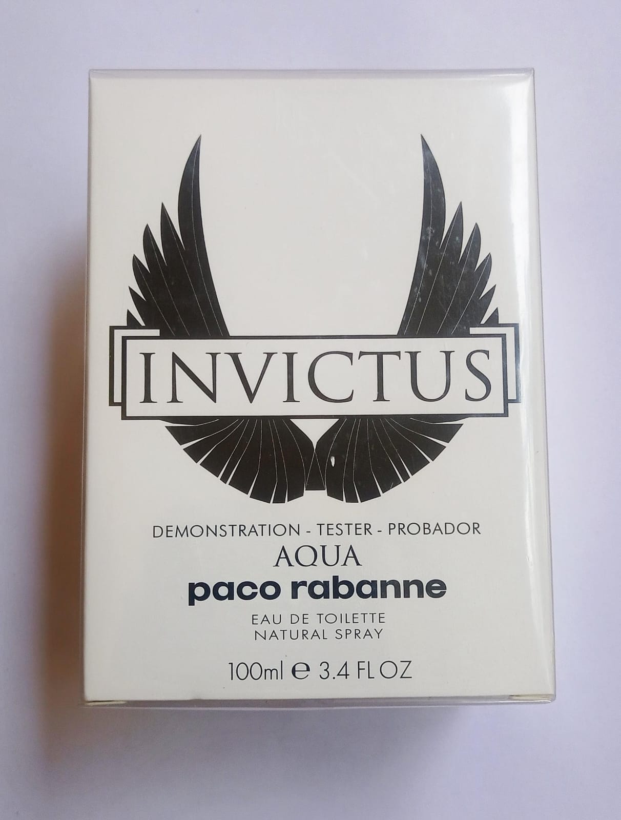 Paco Rabanne Invictus Aqua EDT 100ml Tester – Fresh Aquatic Woody Perfume for Men