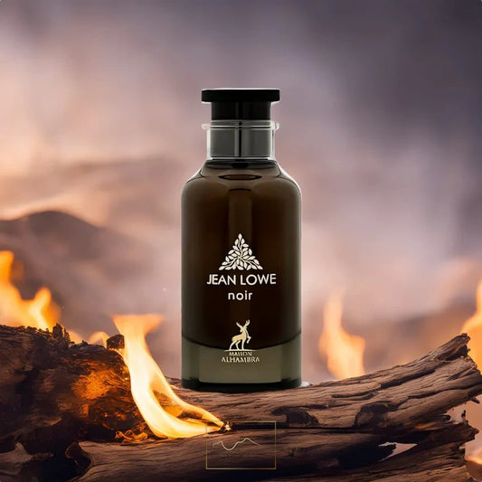 Maison Alhambra Jean Lowe Ombre (Noir) Eau De Parfum 100ml for Men – Oud, Rose & Saffron Blend