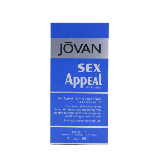 Jovan Sex Appeal Eau de Cologne for Men – Bold & Sensual Scent – 88ml