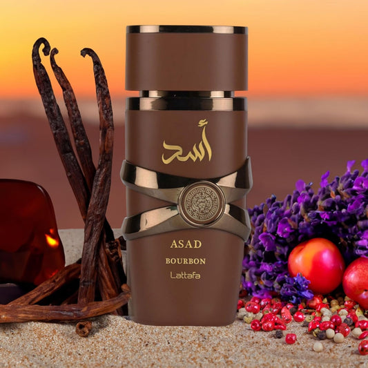 Lattafa Asad Bourbon Eau De Parfum For Men (New Release 2025)