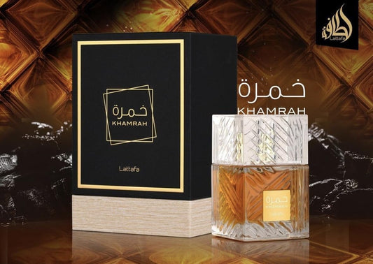 Lattafa Khamrah Eau De Parfum For Unisex 100ml – Rich & Exotic Fragrance