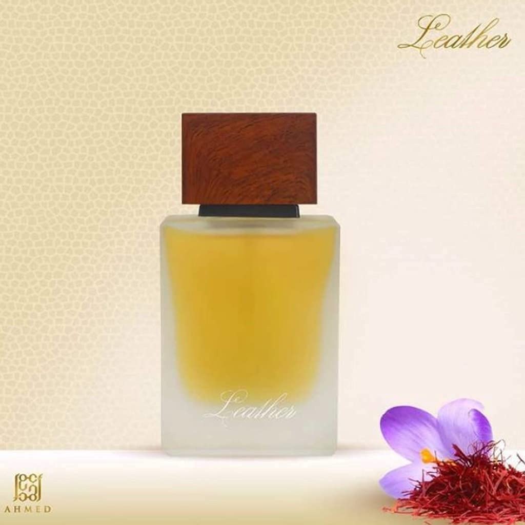 Leather by Ahmed Al Maghribi Eau De Parfum 50ml – Bold Leather Unisex Perfume