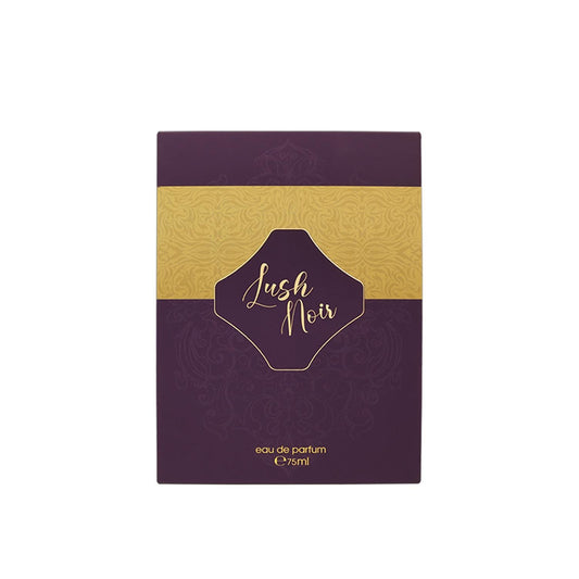 Ahmed Al Maghribi Lush Noir EDP 75ml – Elegant Floral Gourmand Perfume for Women