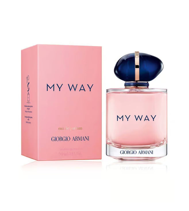 Giorgio Armani My Way Eau de Parfum 90ml 3.0 fl oz Women’s White Floral Vanilla Luxury Perfume