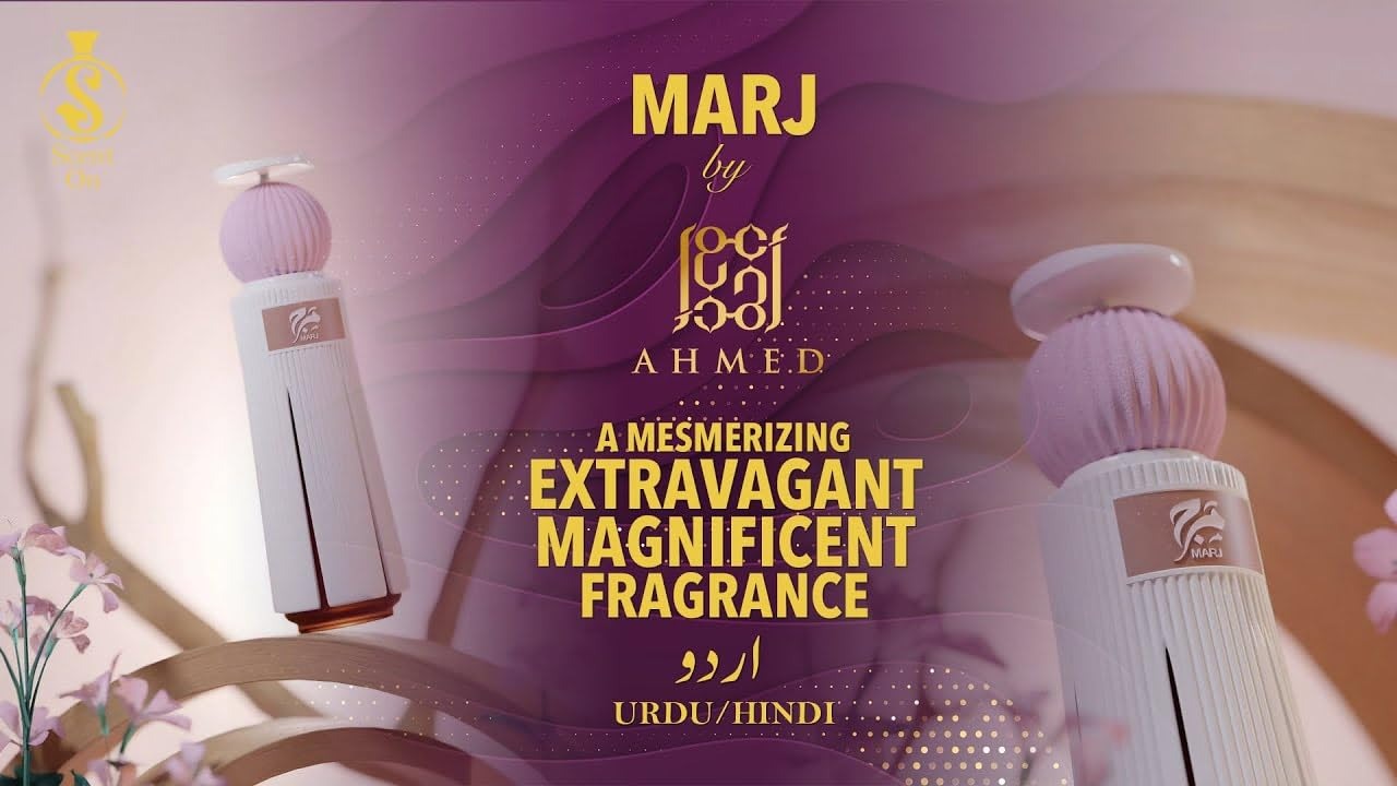 Ahmed Al Maghribi Marj EDP 60ml – Fresh Spicy Floral Unisex Perfume