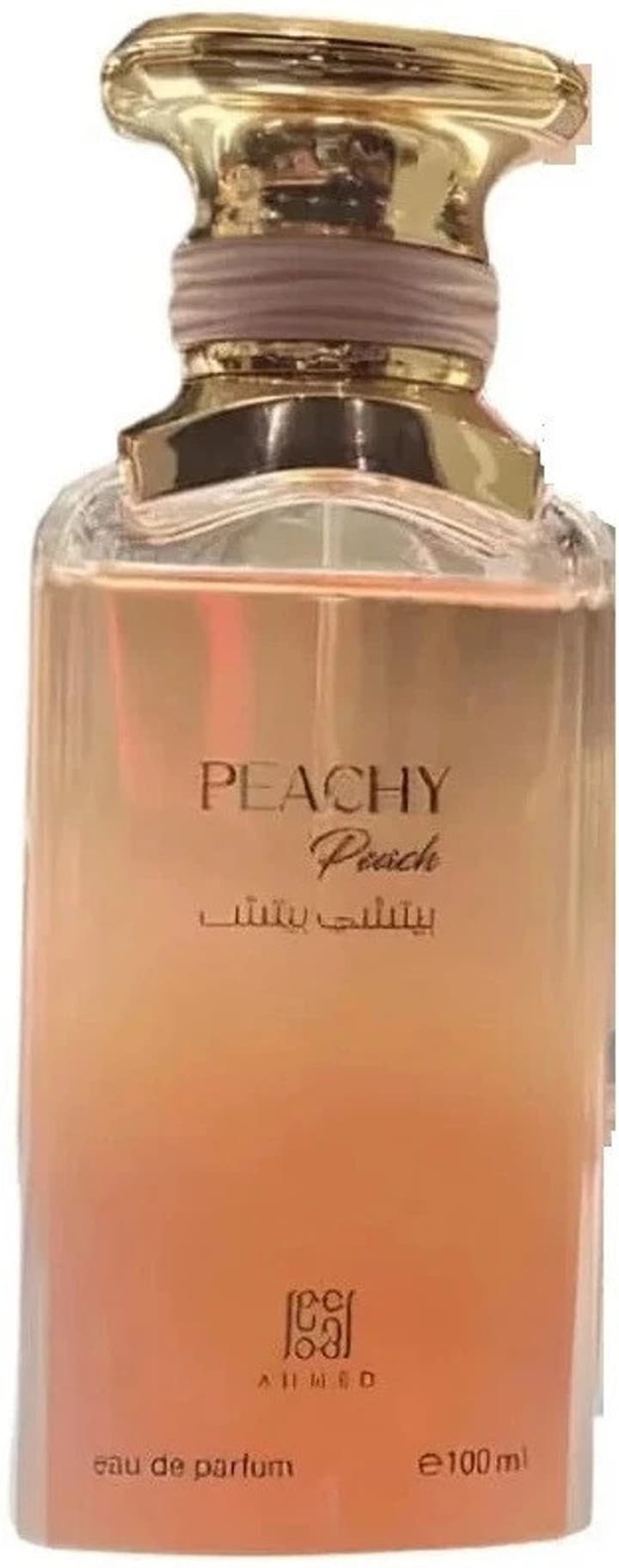 Ahmed Al Maghribi Peachy Peach Eau De Parfum 100ml – Juicy Fruity Perfume for Men & Women