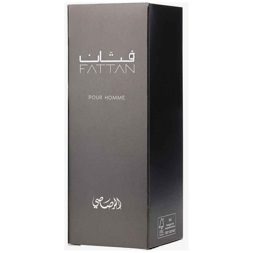 Rasasi Fattan Pour Homme EDP 50ml – Fresh, Woody & Citrus Long Lasting Perfume for Men