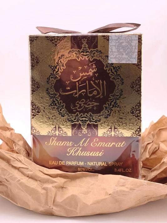 Shams Al Emarat Khususi EDP 100ml – Rich Oriental Vanilla Perfume for Unisex