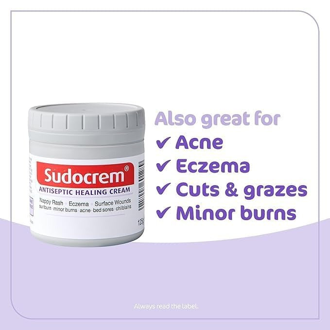 Sudocrem Antiseptic Healing Cream 250g – Gentle Skin Relief