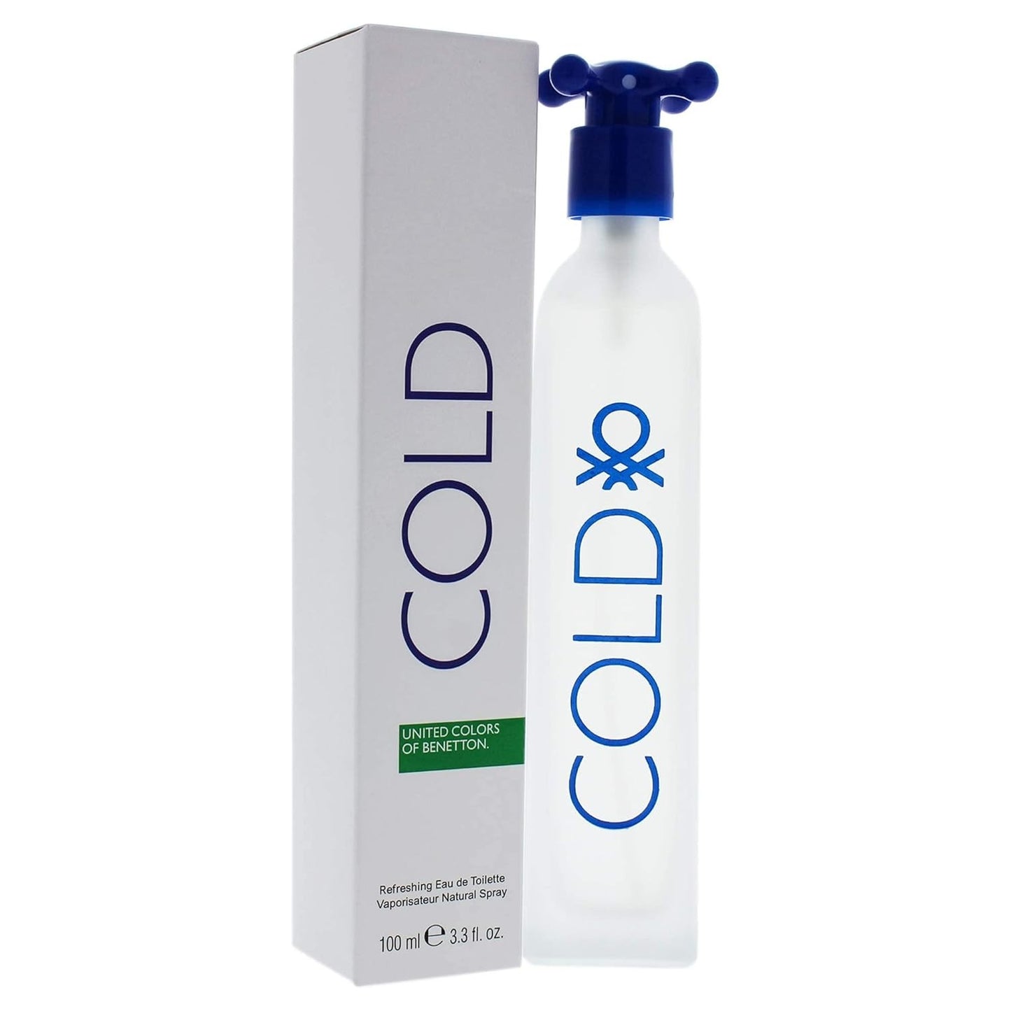 Benetton Cold EDT 100ml – Crisp Citrus Aromatic Perfume for Men
