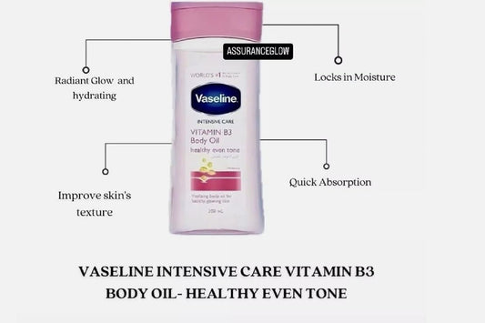 Vaseline Intensive Care Vitamin B3 Body Oil 200ml