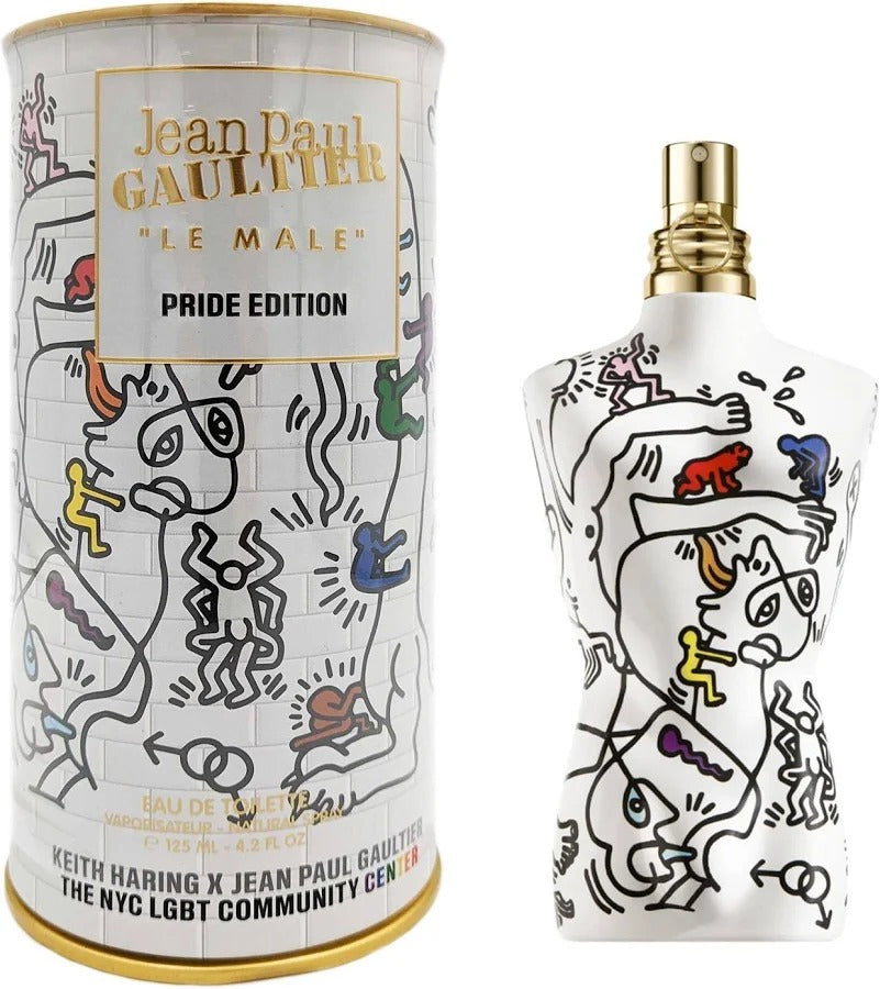 Jean Paul Gaultier Le Male Pride Edition Eau De Toilette Spray 125ml – Limited Edition Fresh Aromatic Designer Perfume For Men